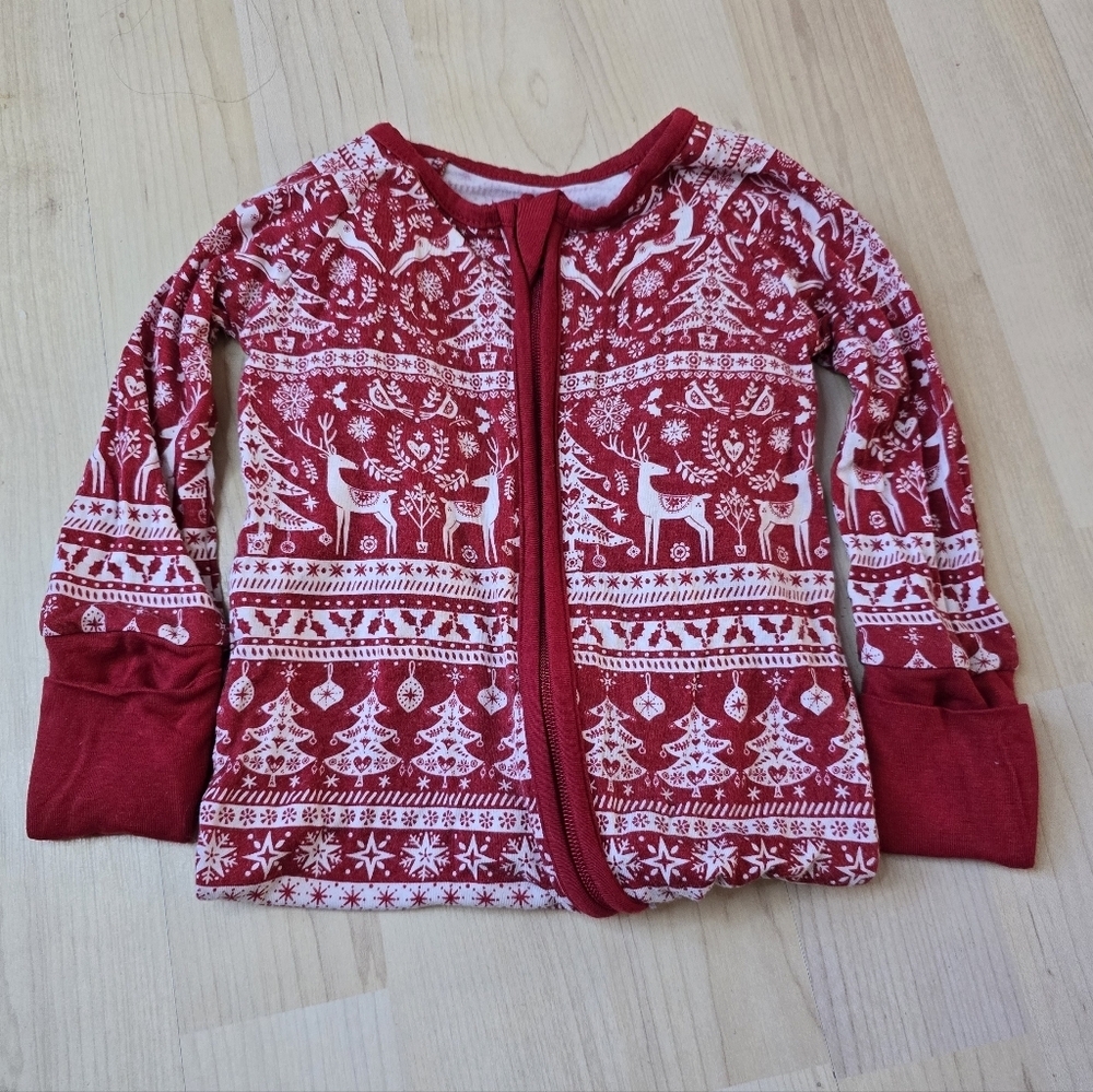 Little Sleepies Reindeer Cheer Size 0-3 Months